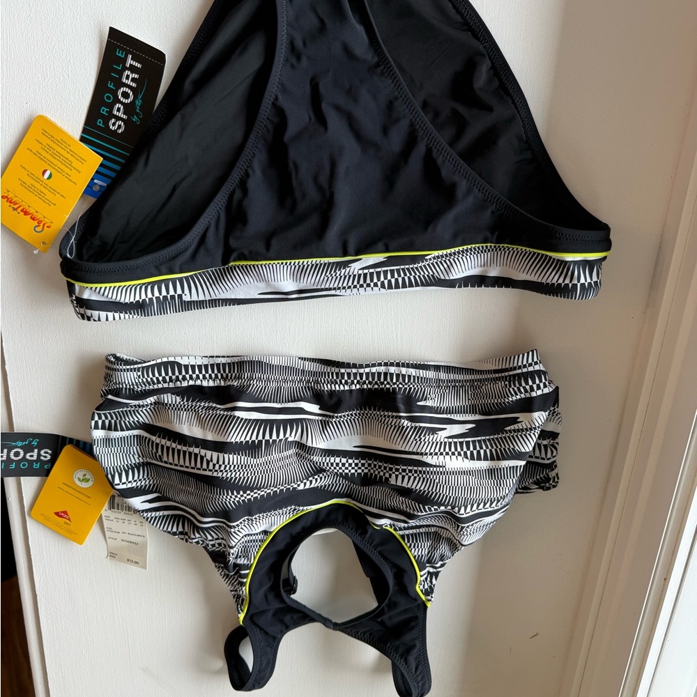 Gottex Black and White Bikini Set